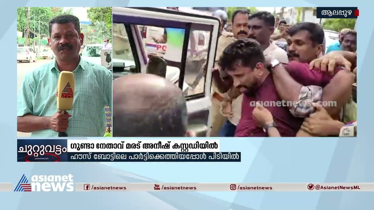 ഗുണ്ടാ നേതാവ് മരട് അനീഷും കൂട്ടാളികളും ലഹരി മരുന്നുമായി പിടിയിൽ | Maradu Aneesh | Drugs