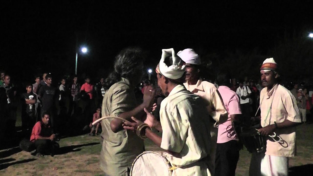 Traditional Drum dance of Tamils of Batticaloa, Sri Lanka.
