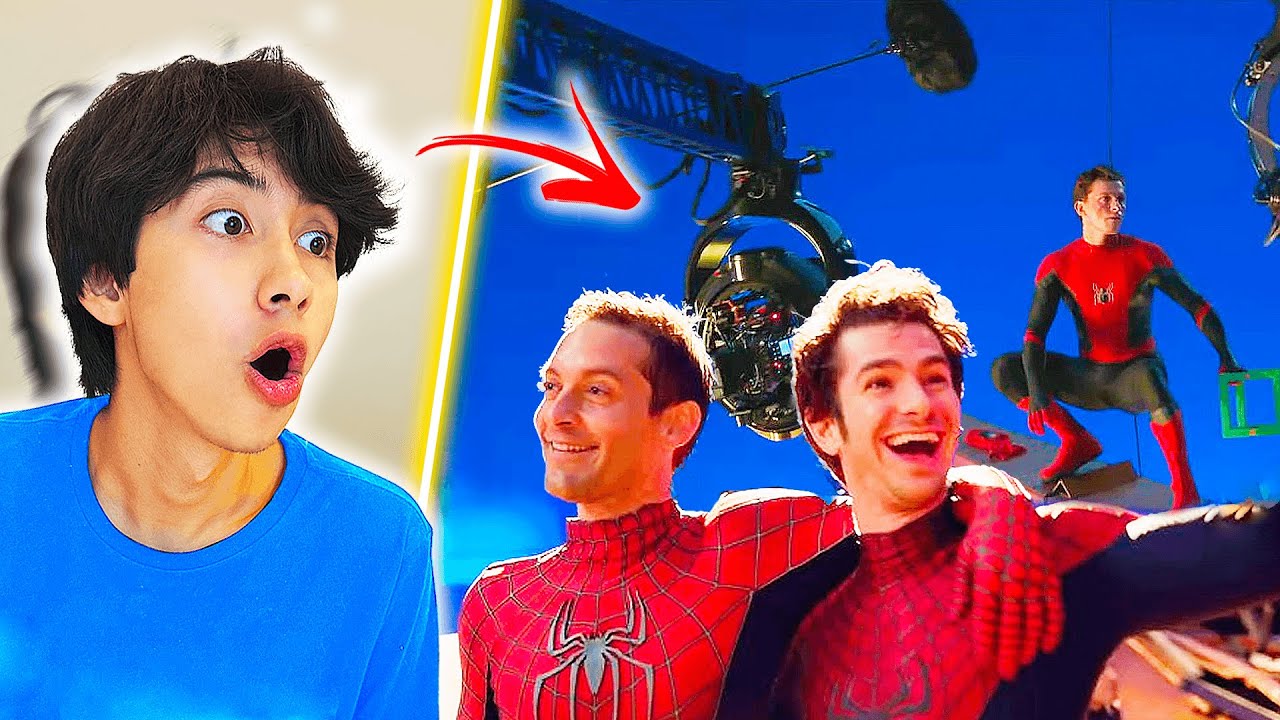 ¡ASI SE GRABÓ SPIDERMAN NO WAY HOME! *DETRÁS DE CÁMARAS* - BROLAND