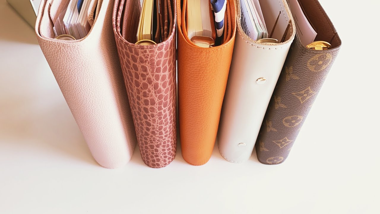 Personal Ring Bound Planners | A closer look | VDS | Moterm | LV Agenda | Filofax | Gillio
