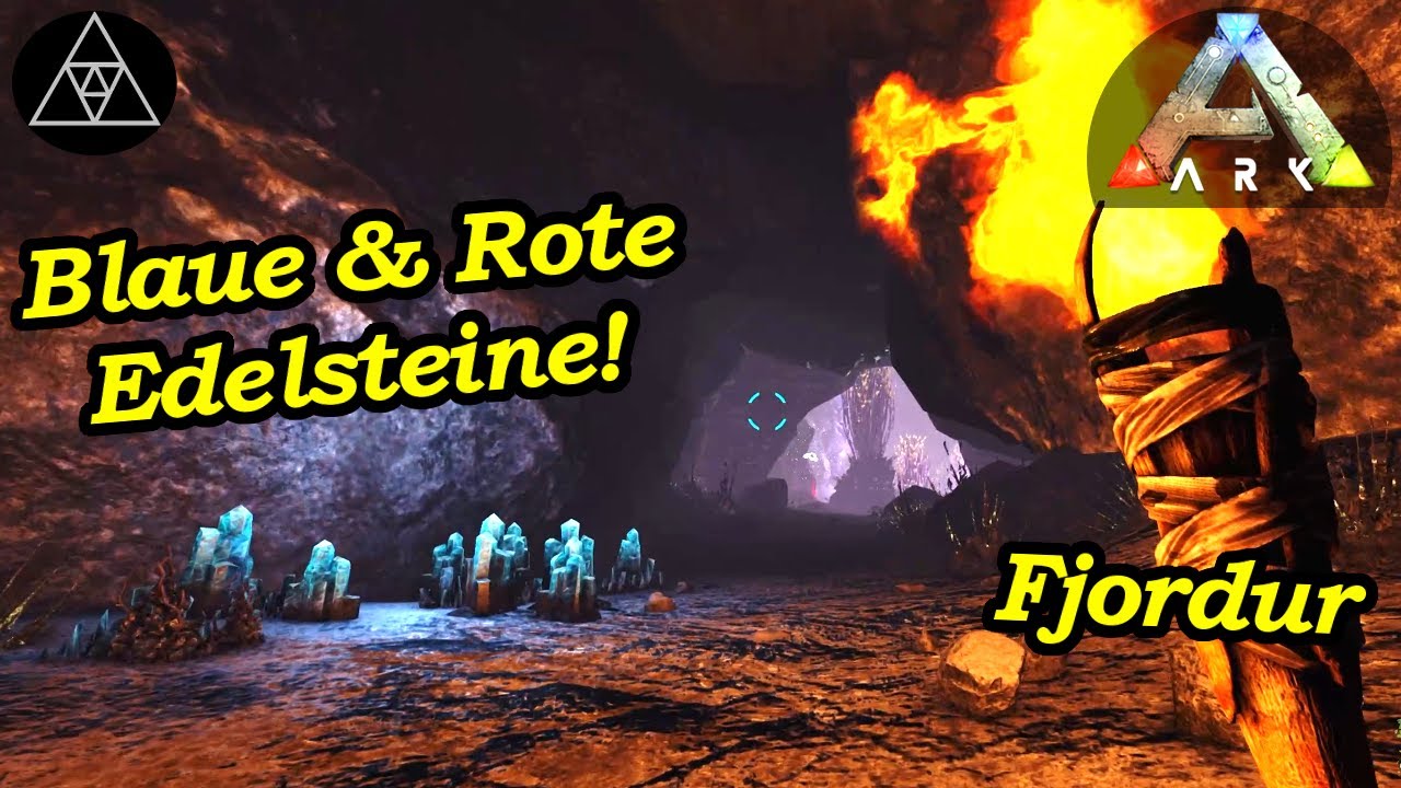 Blaue & Rote Gems auf Fjordur! ► ARK Fjordur Gameplay E39