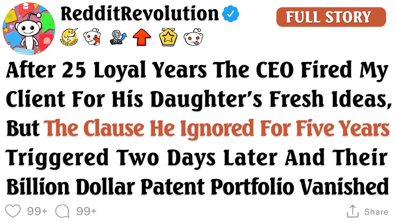 My Client Was Fired After 25 Years To Make Room For The CEO’s Daughter, But The Quiet Clause...