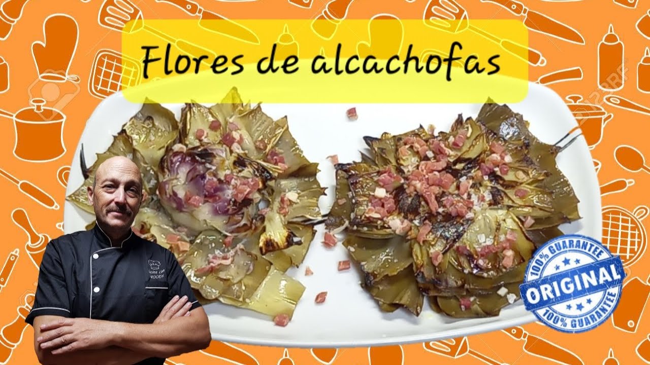 Flores de alcachofas