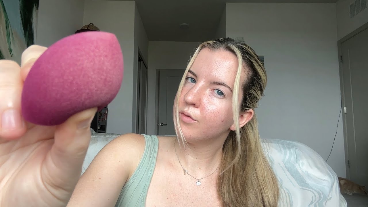 ASMR Doing Your Makeup (Inaudible Whispers and Mouth Sounds)