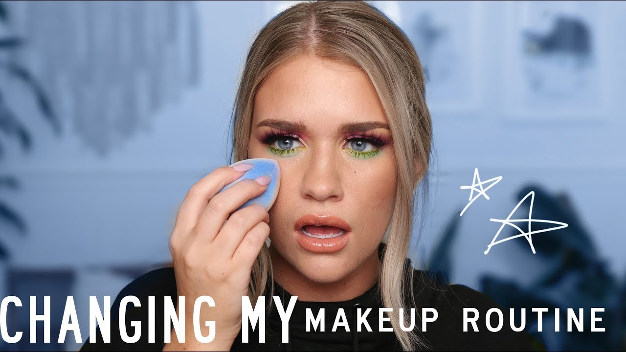 CHANGING MY ENTIRE MAKEUP ROUTINE... | Samantha Ravndahl