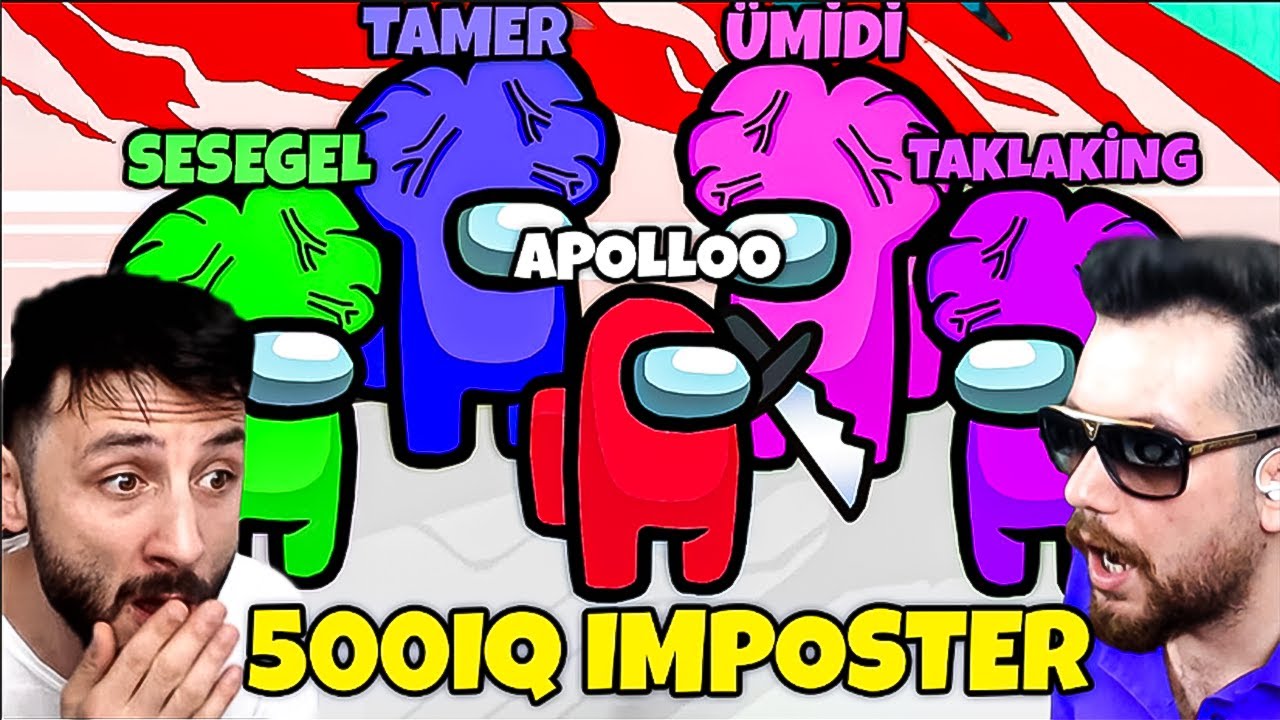 İMPOSTOR OLDUM LAZ SON ANDA...10 YOUTUBER AMONG US