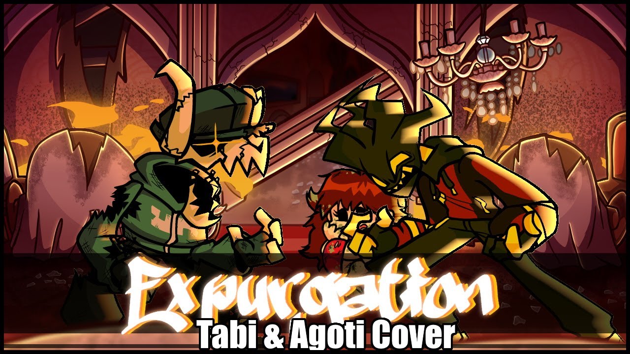 YOU STOLE MY STAR IN MARIO PARTY! | FNF - Expurgation - Tabi & Agoti Cover -  (Electrolite Remix)