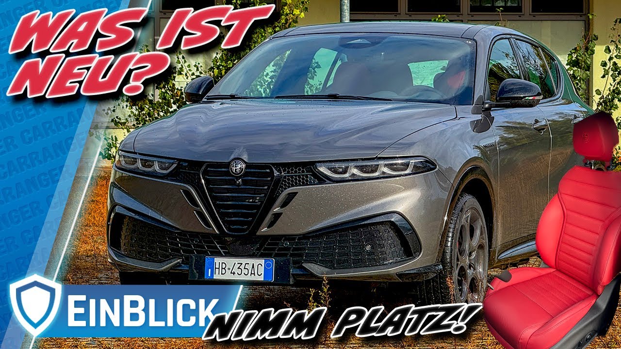 Den muss man RICHTIG fahren! Alfa Romeo Tonale - Das ist alles neu beim Facelift