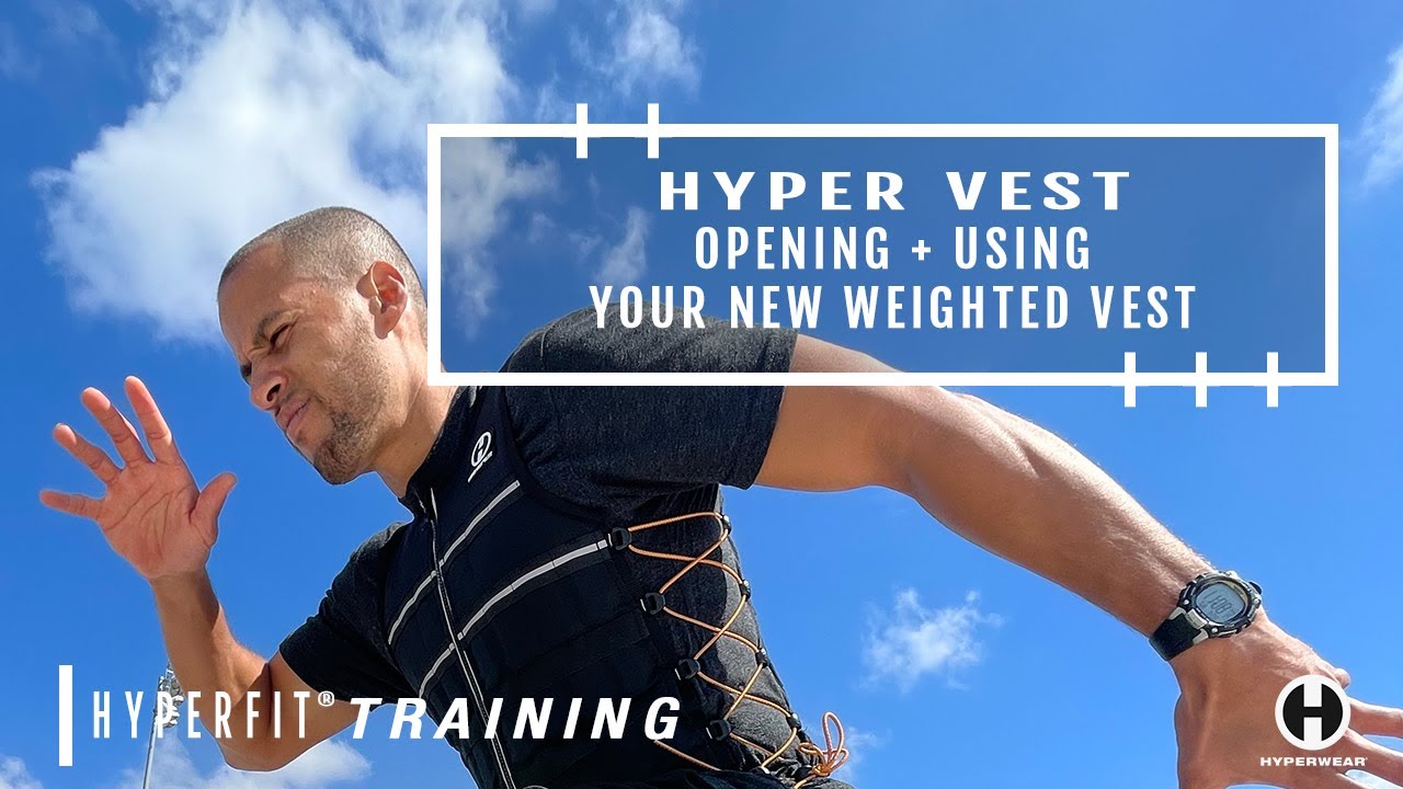 HYPERWEAR | HYPER VEST WEIGHTED VEST | UNBOXING OPENING USING A WEIGHT VEST