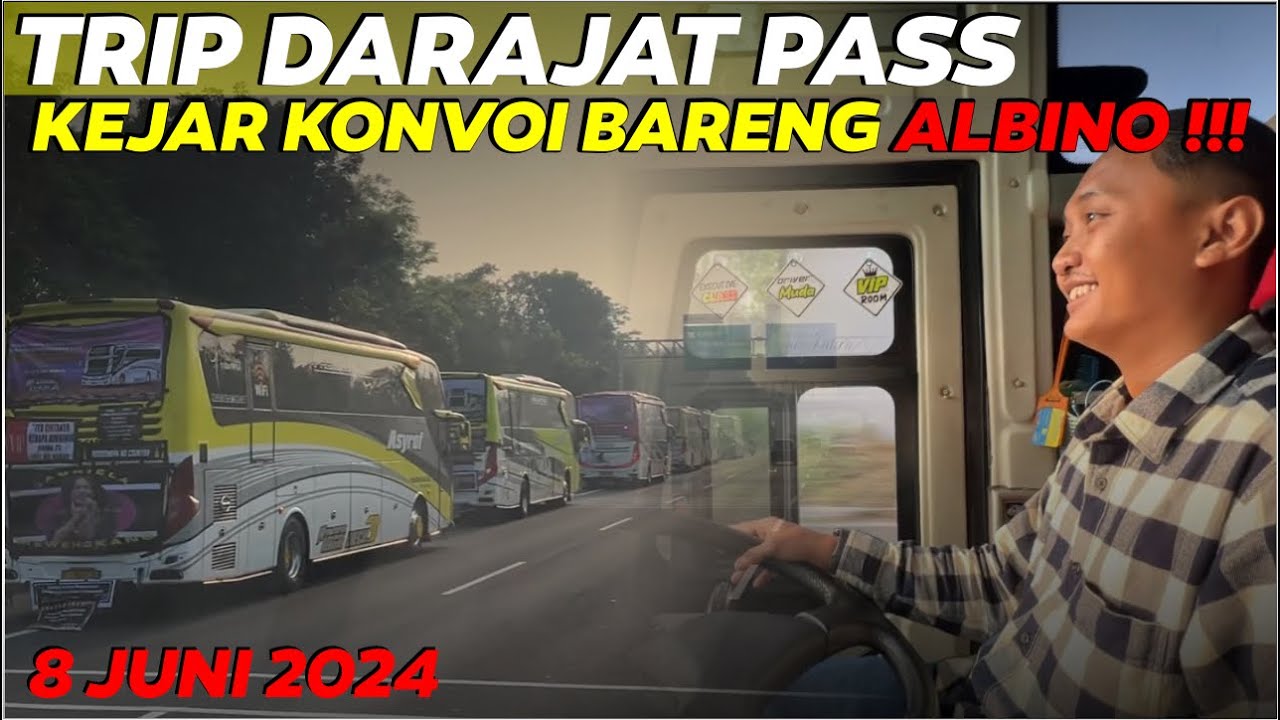 SERU BANGET🥳SALIP SEMUA UNIT KONVOY TRIP DARAJAT PASS BARENG ALBINO ANDRIAN SABEB STYLE 🤩