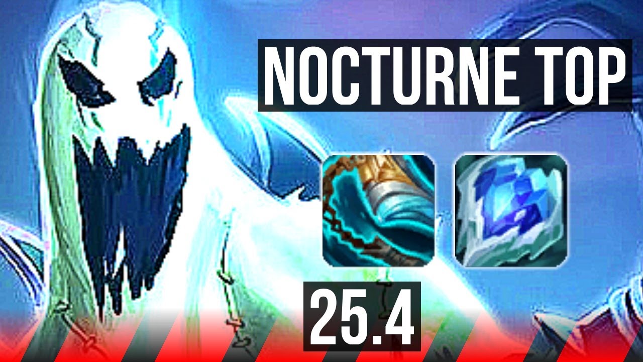 NOCTURNE vs JAX (TOP) | 600+ games, 4/2/6 | KR Master | 25.4
