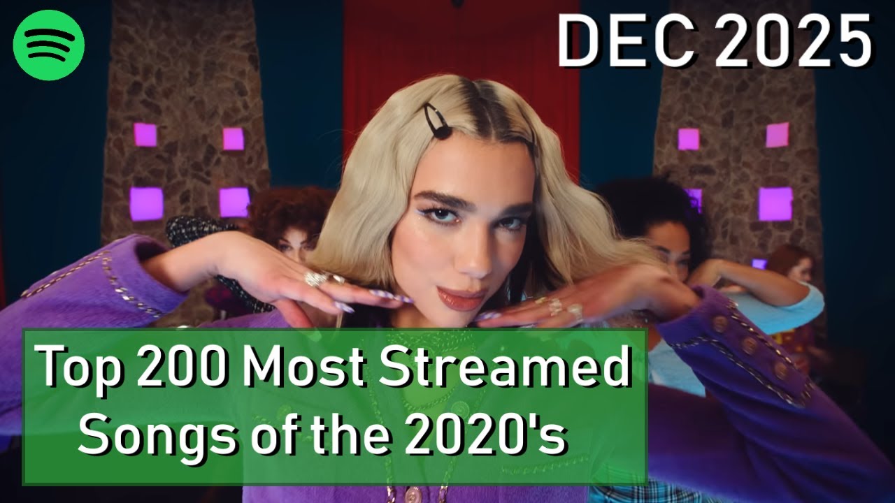 Top 200 Most Streamed Songs of the 2020's