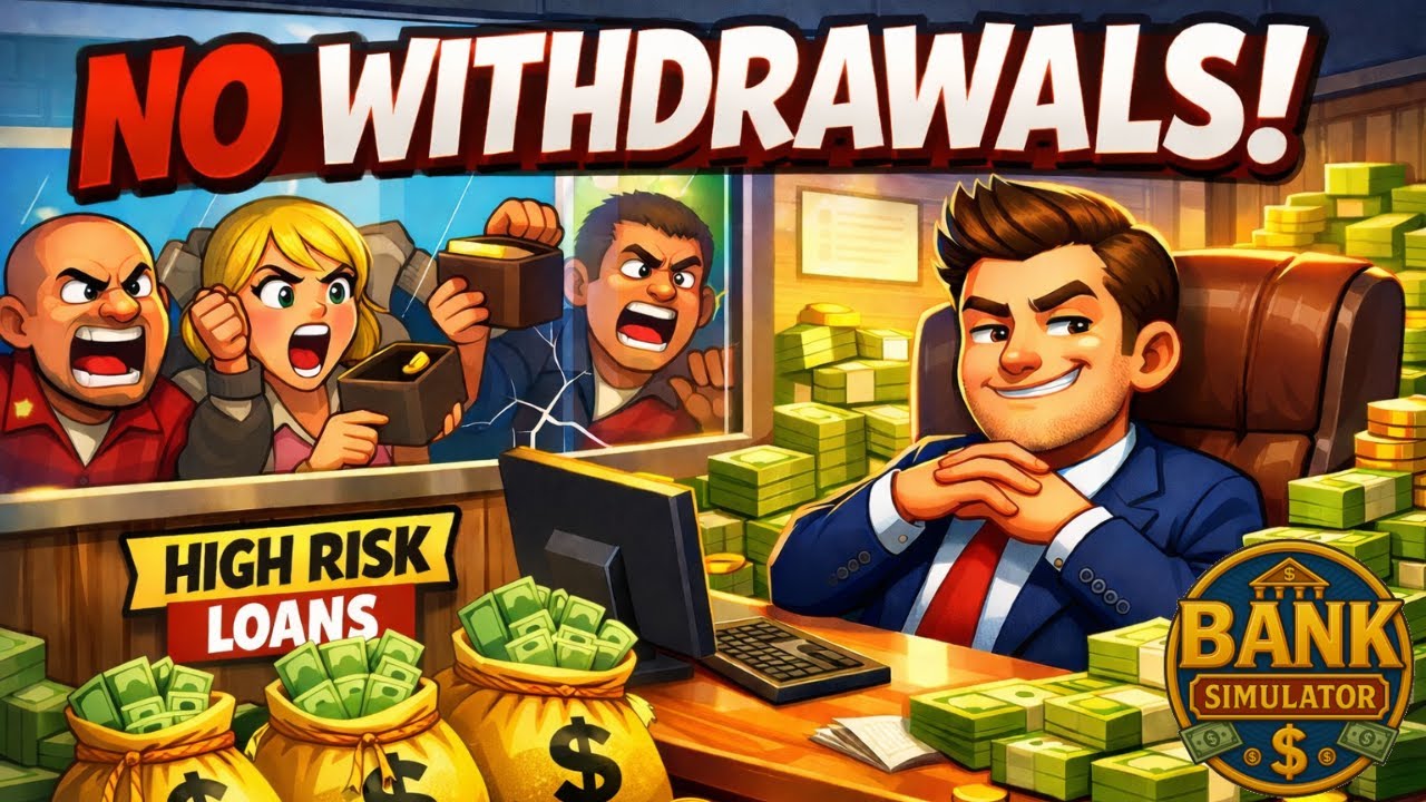 Raising Interest Rates & Denying Withdrawals… What Could Go Wrong? | Bank Simulator EP2