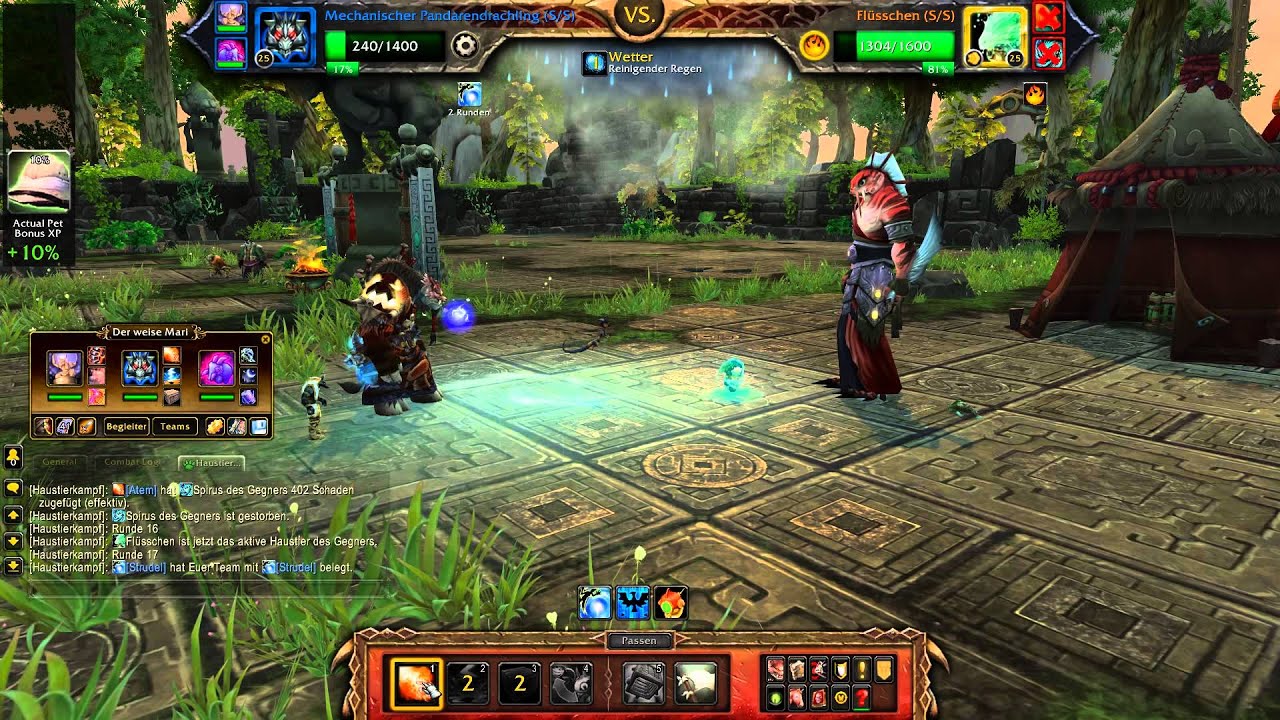 [DE] Der weise Mari (Elekk Carry) - Warlords of Draenor Pet Battle