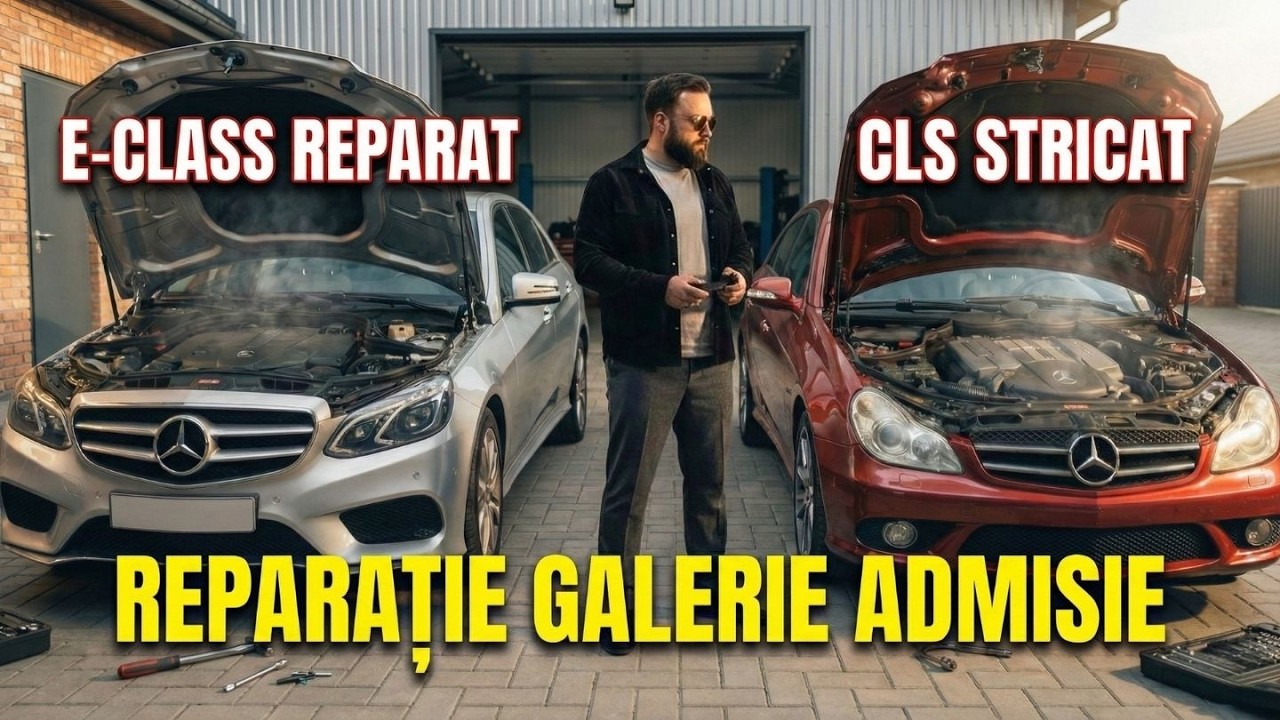 Mercedes E-Class Finalizat. Urmează CLS 350: Reparație Galerie Admisie (M272)