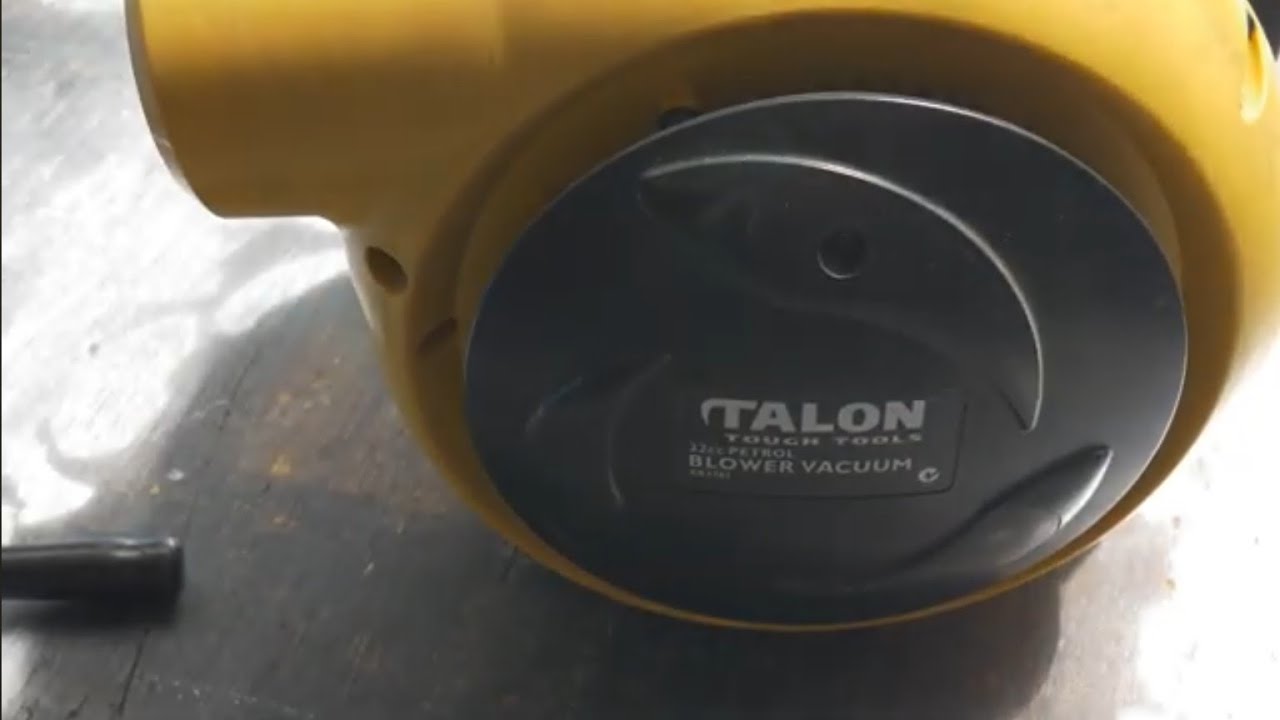 Talon/McCulloch 2 Stroke Petrol Blower Vacuum. Primer Bulb and Spark Plug Replacement.
