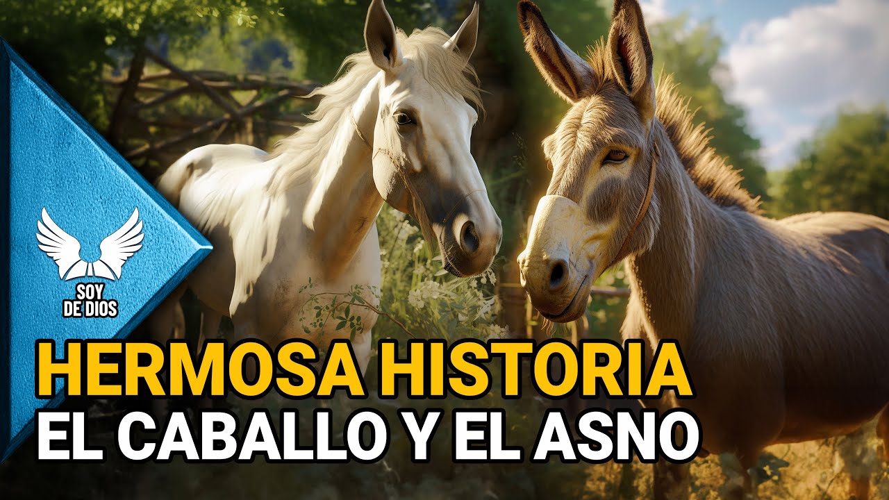 Reflexión El Caballo y el Asno Una Lección de Humildad ¦ Reflexiones Diarias, Historias con mensaje