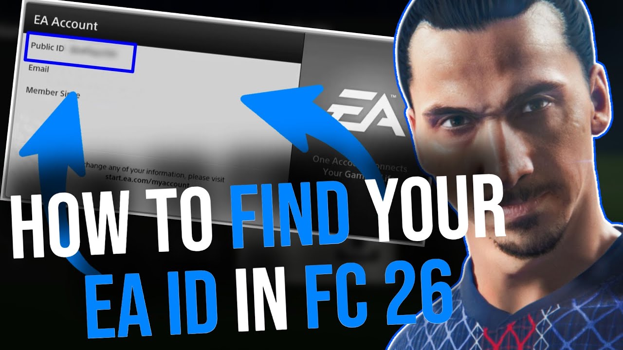How to find your EA ID in FC 26 | FC 25 EA Account ID - XBOX , PS5 , PC #fc26