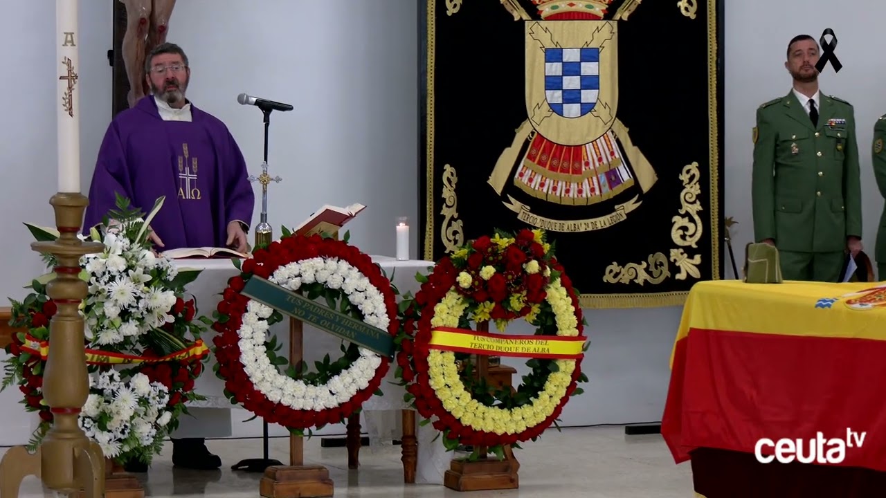 Así ha sido la despedida al Capitán enfermero Álvaro García en el acuartelamiento García Aldave