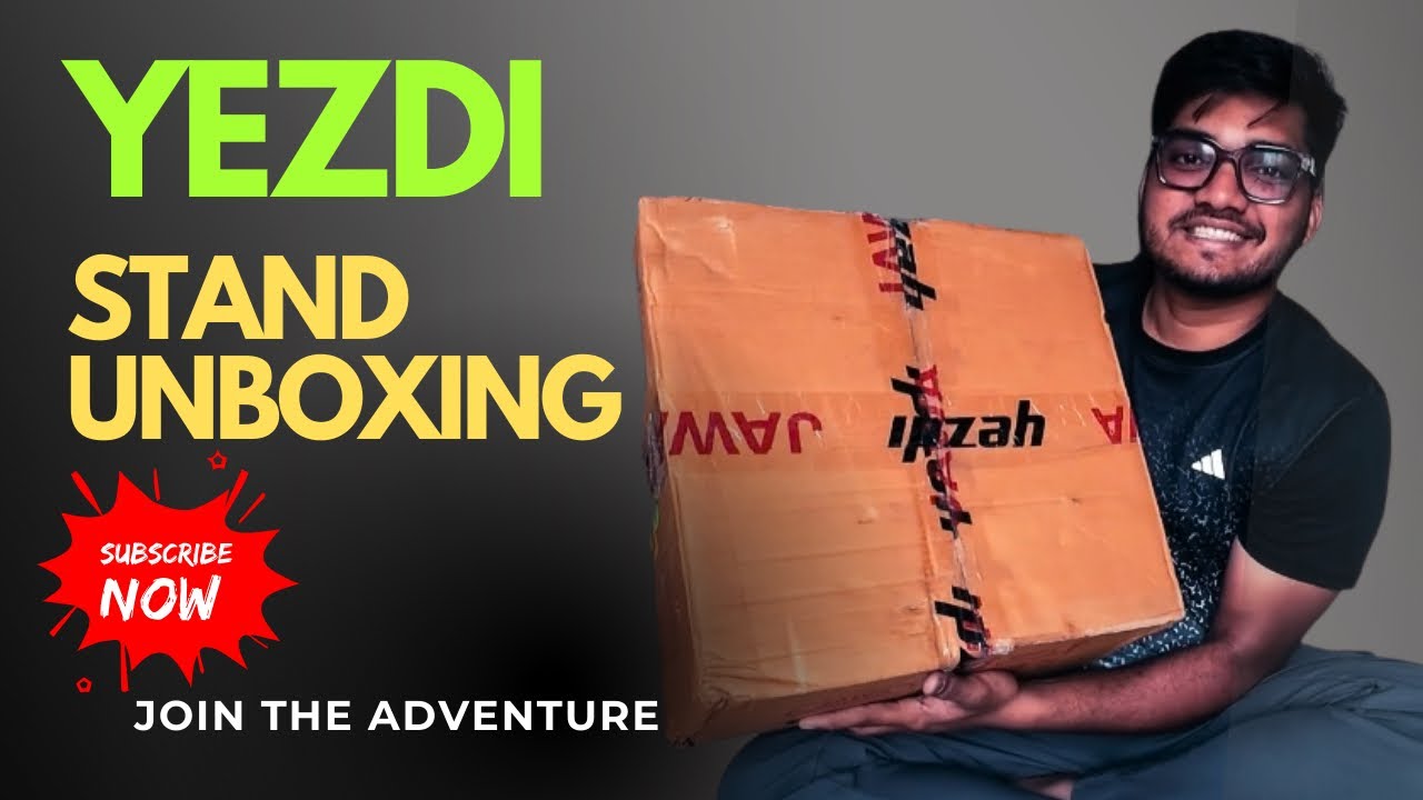 Unboxing 2025  YEZDI  Adventure Bike Centre stand | Is it worth the hype? | First Unboxing #youtube 