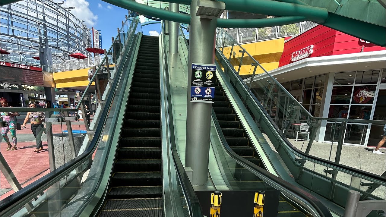 Kone Escalators At Universal Citywalk In Orlando, FL