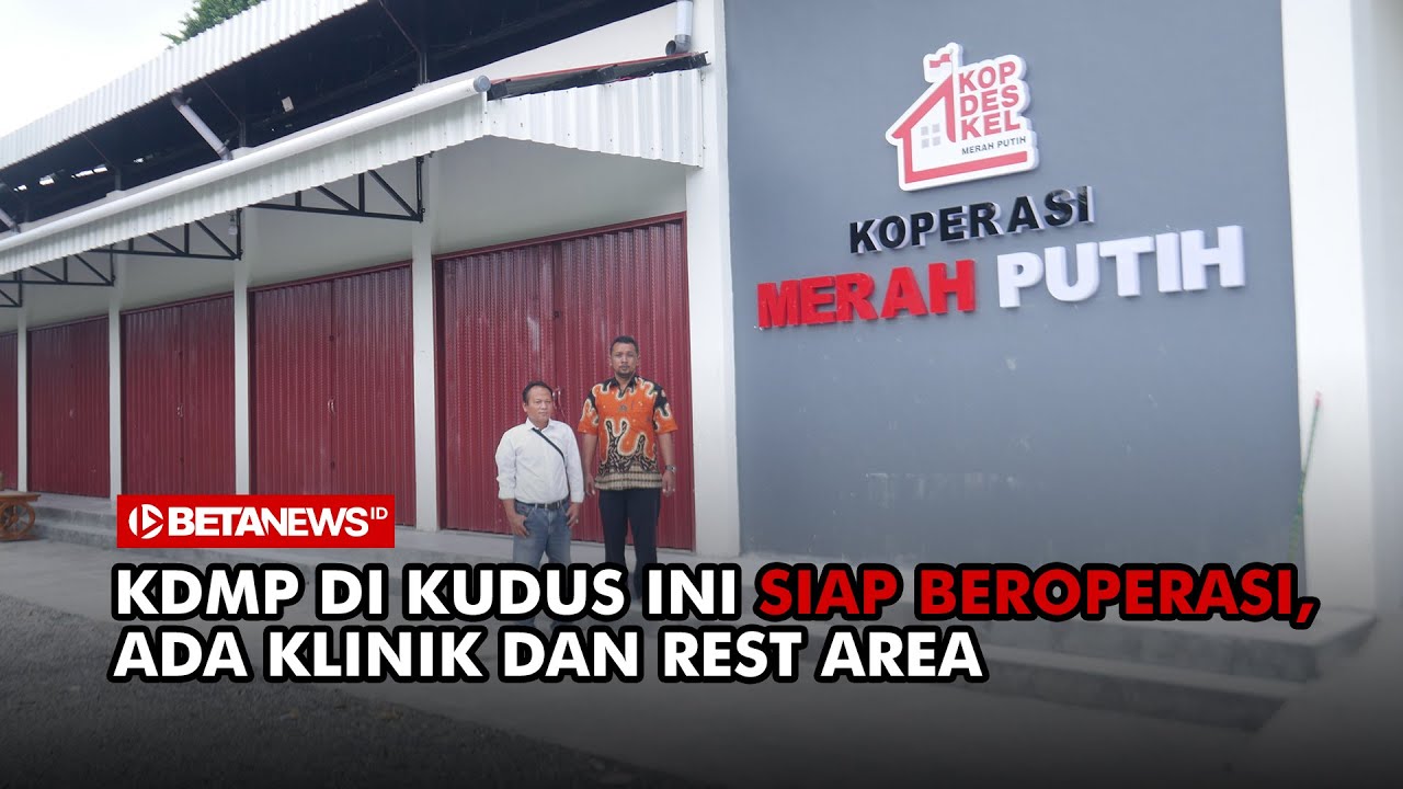 Gerai Rampung Dibangun, KDMP Getas Pejaten Kudus Segera Beroperasi