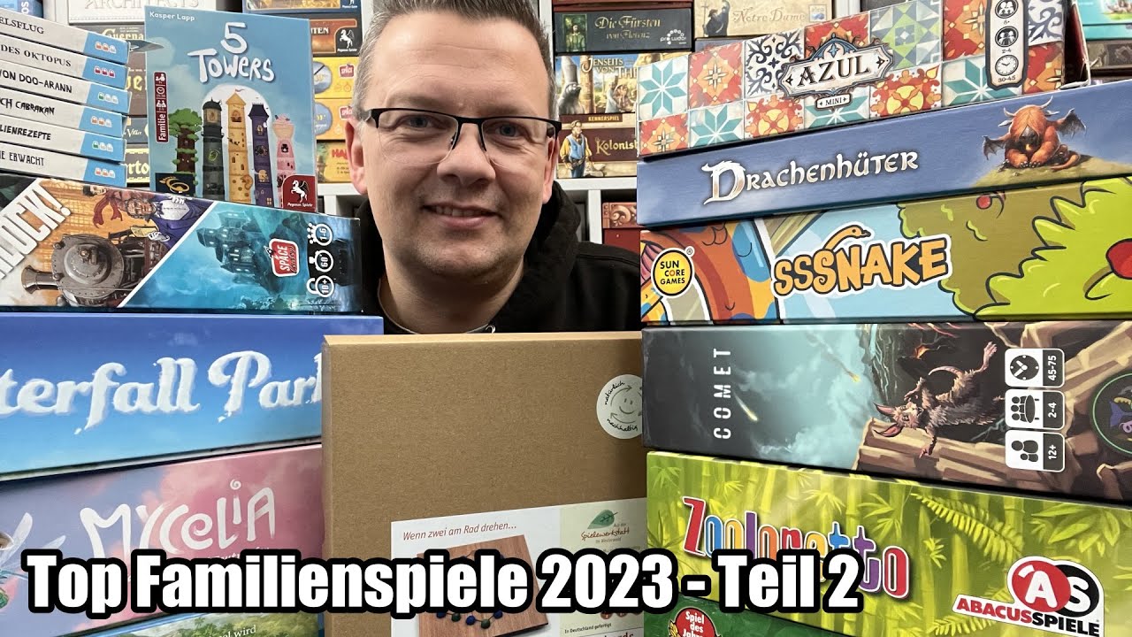 Die besten Familienspiele und Brettspiele im Jahr 2023 - Teil 2