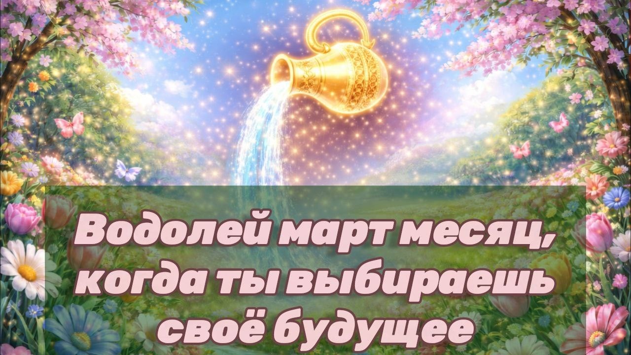 ♒Водолей март месяц когда 🟢ты выбираешь свое будущее ⭐Гороскоп на март 2026 🪐Астрология с Катрин Ф💖