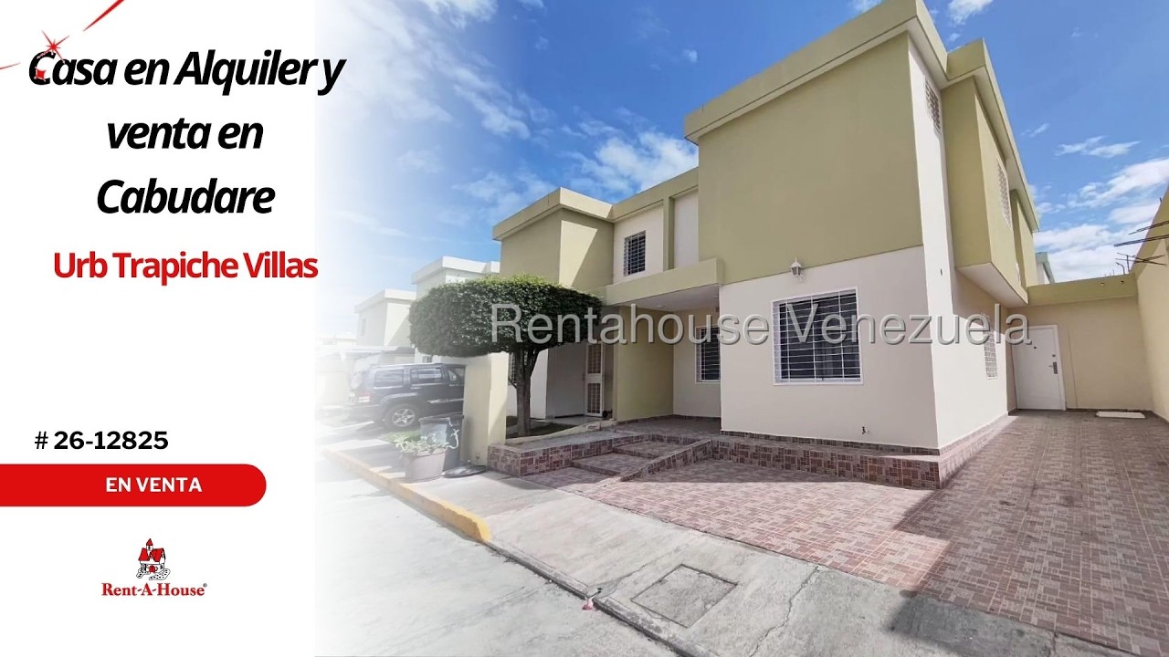 Casa En Alquiler y Venta en Cabudare