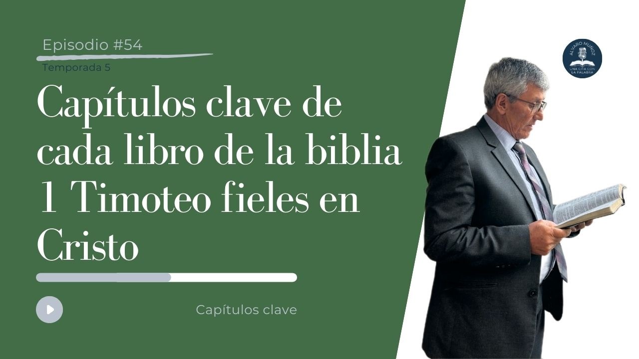 Episodio 54 | Temporada 5. Capítulos clave de la Biblia – 1 Timoteo: Fieles en Cristo