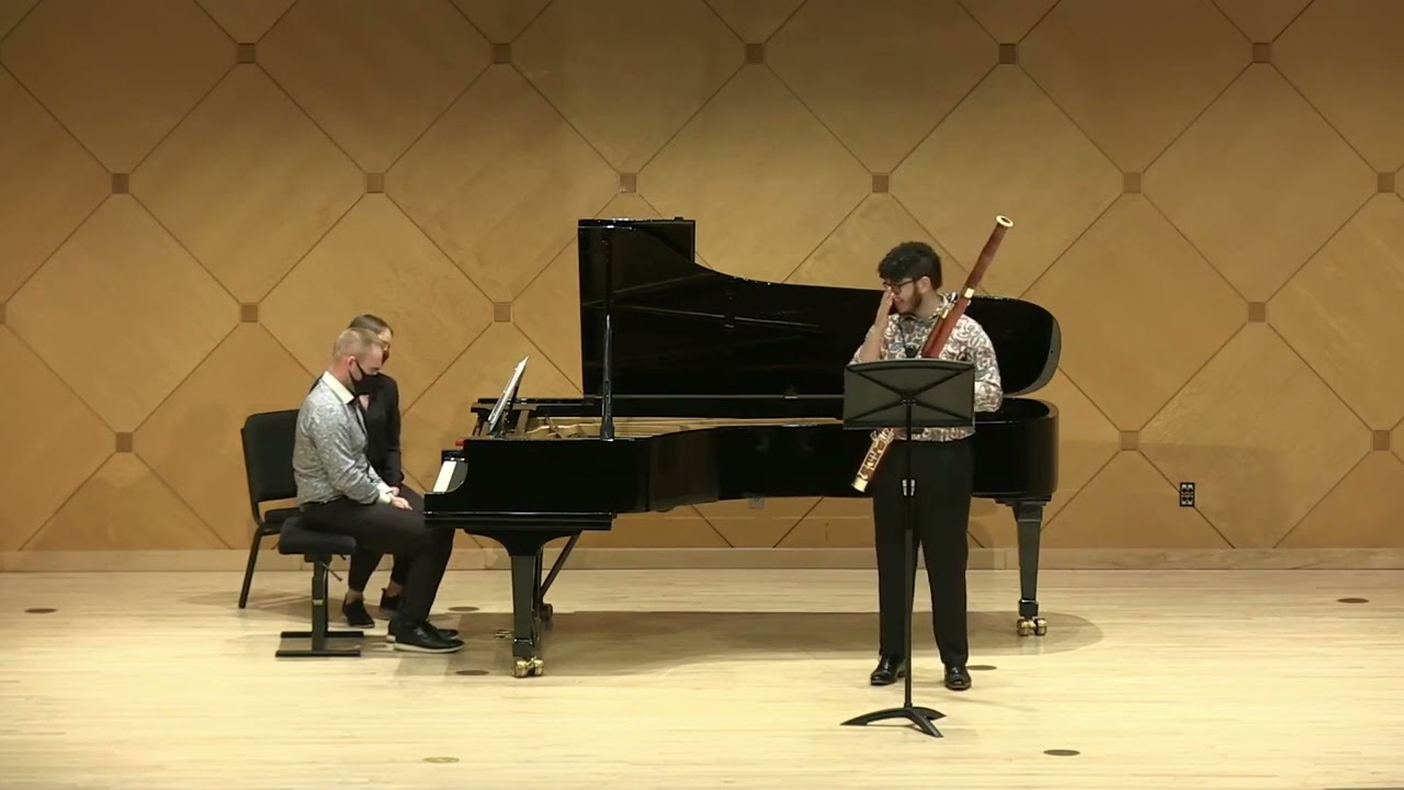 Daniel Schnyder, Sonata for Bassoon and Piano | Bradley Johnson, bassoon