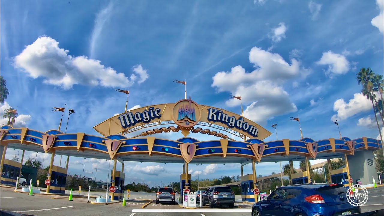 Driving Down World Drive To & From Magic Kingdom in 4K | Walt Disney World Florida 2021