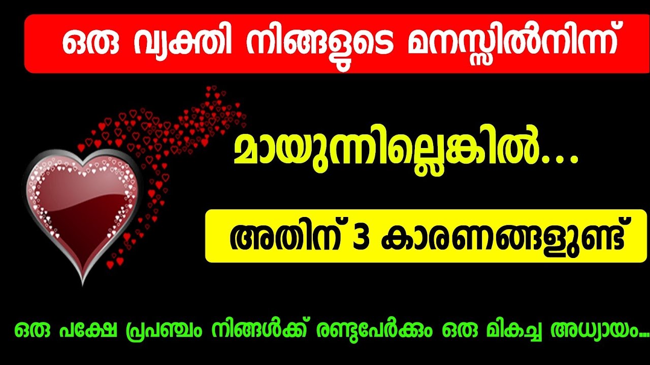എന്ത് കൊണ്ട് അവരെ മറക്കാൻ പറ്റുന്നില്ലാ....