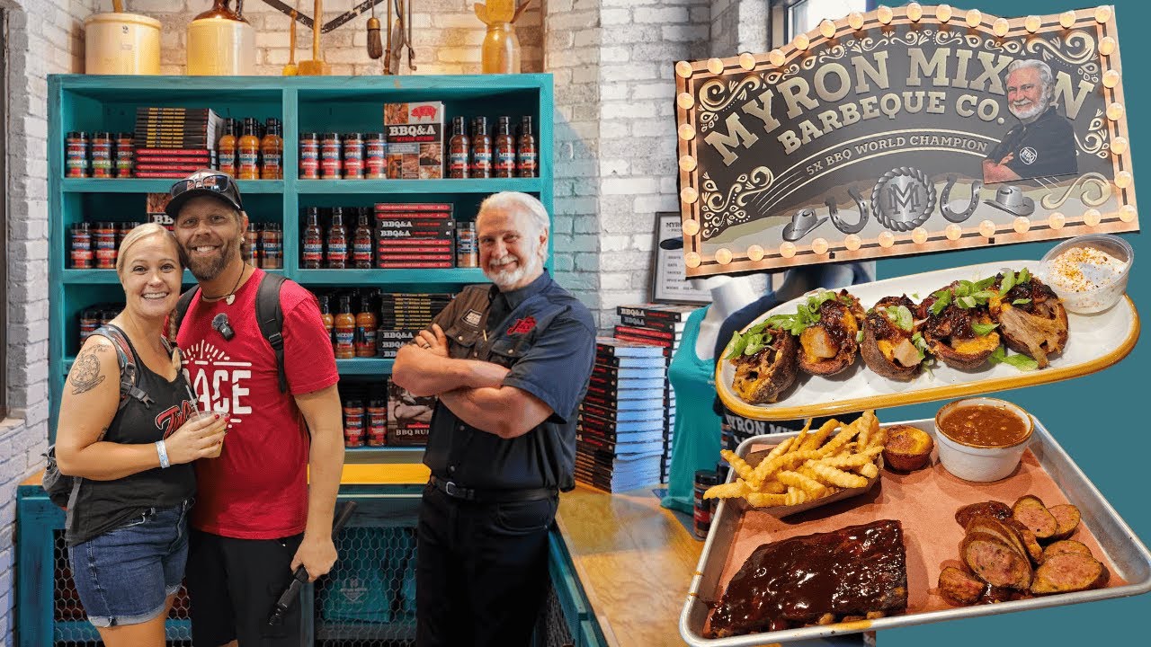 Myron Mixon's BBQ — новейший ресторан знаменитостей в Гатлинбурге!