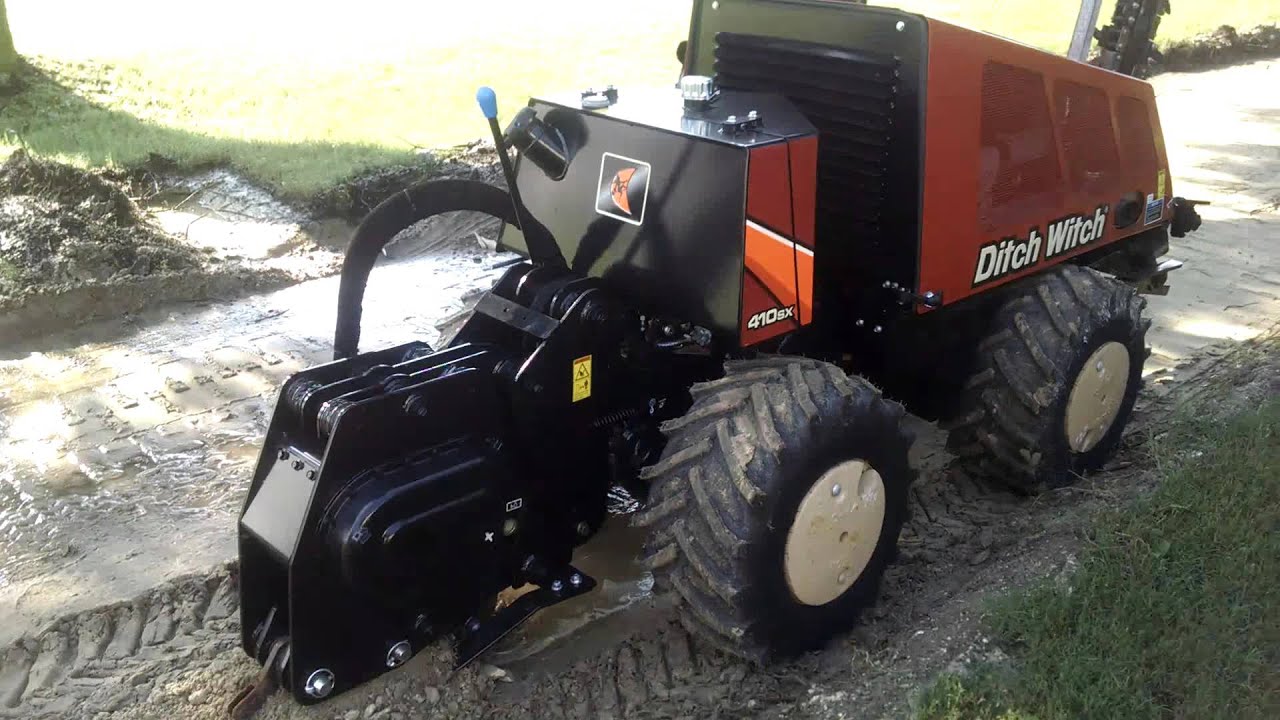Ditch Witch 410sx Vibratory Plow