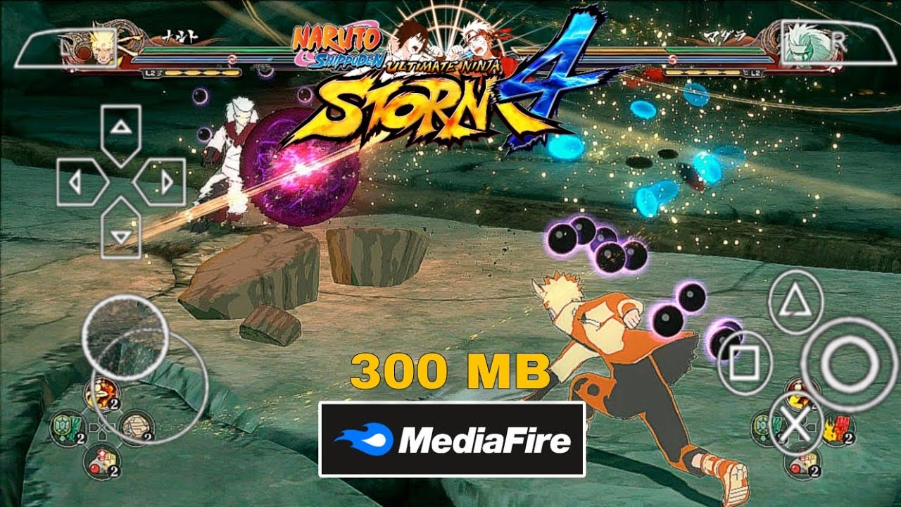 GAME PPSSPP Naruto Ultimate Ninja Impact MOD Storm 4 PSP V7 Android Offline