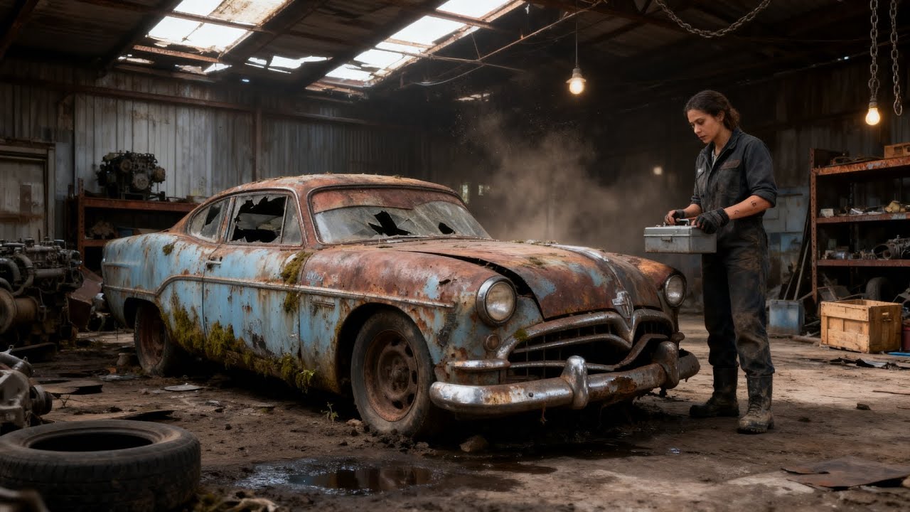 INSANE! I Found Doc Hudson in an Abandoned Warehouse (ASMR 4K Restoration)