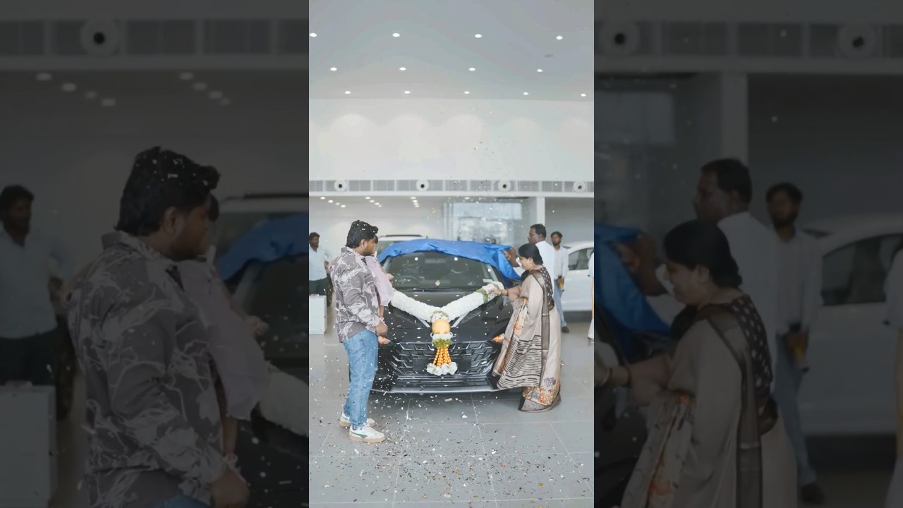 New car #treanding #minivlog #entertament #shopping