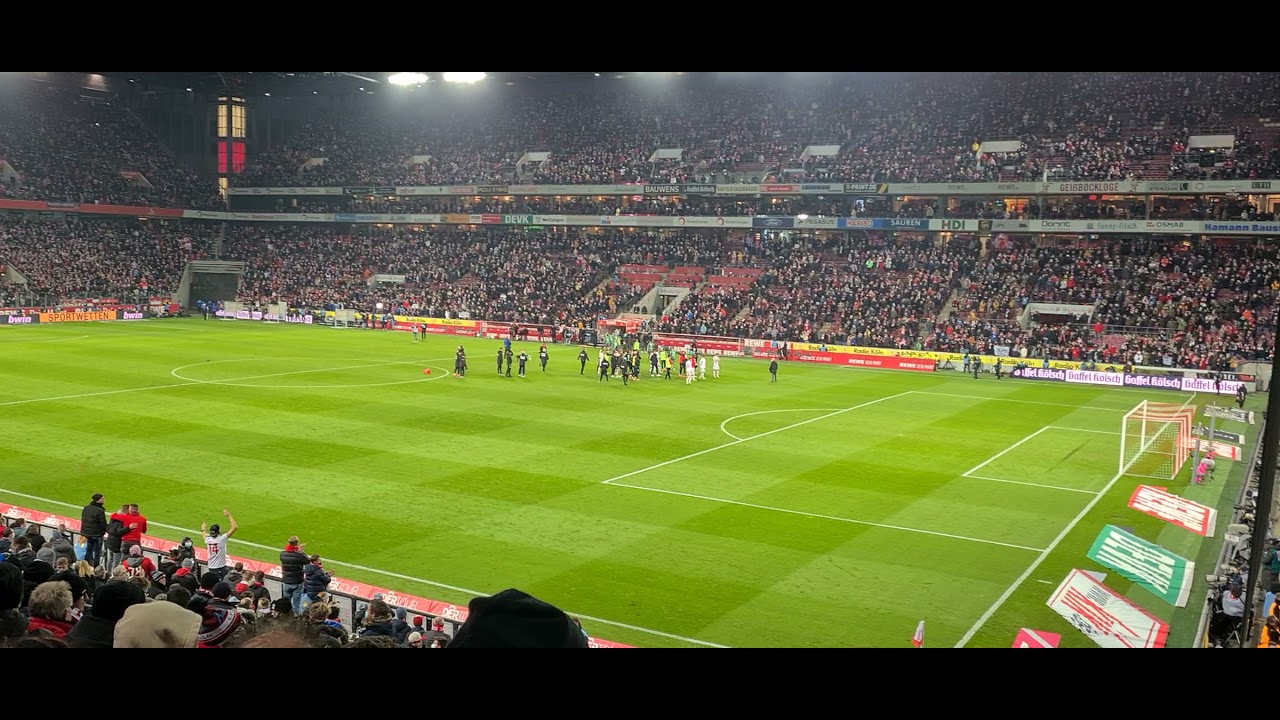 1. FC Köln vs Borussia Mönchengladbach Siegesfeier Nachdem Spiel👐👐👐👐👐