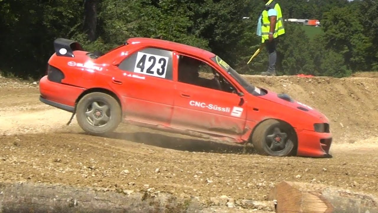 Autocross Bure 2022 - Subaru Impreza, BMW 325 IX and Audi A3 Battle it Out