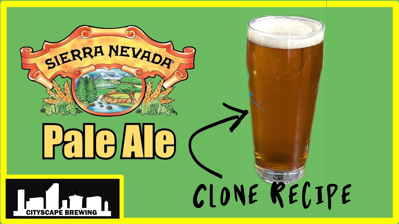Sierra Nevada Pale Ale - All Grain Brew Recipe