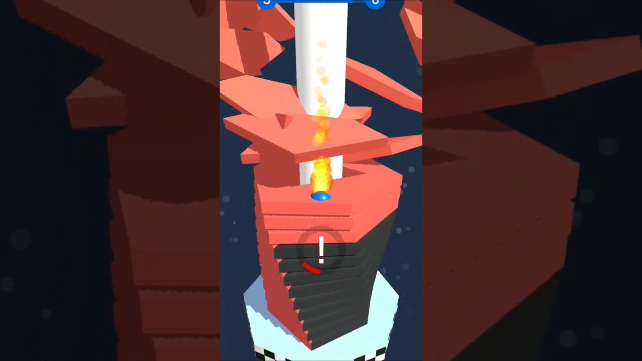 Stack smash game level 4 #shorts #gaming #stack