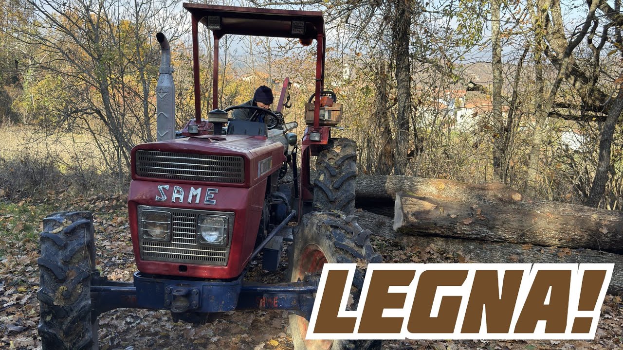 Inizia la STAGIONE BOSCHIVA 2025! - Same Minitauro 50 - Stihl ms 291 ed ms 180