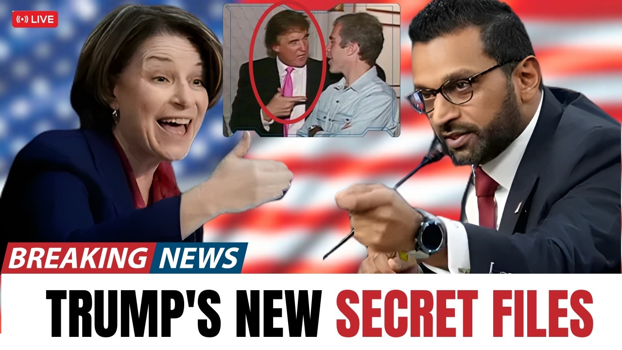 Amy Klobuchar Brought Up the Trump Files—The Room Went Cold