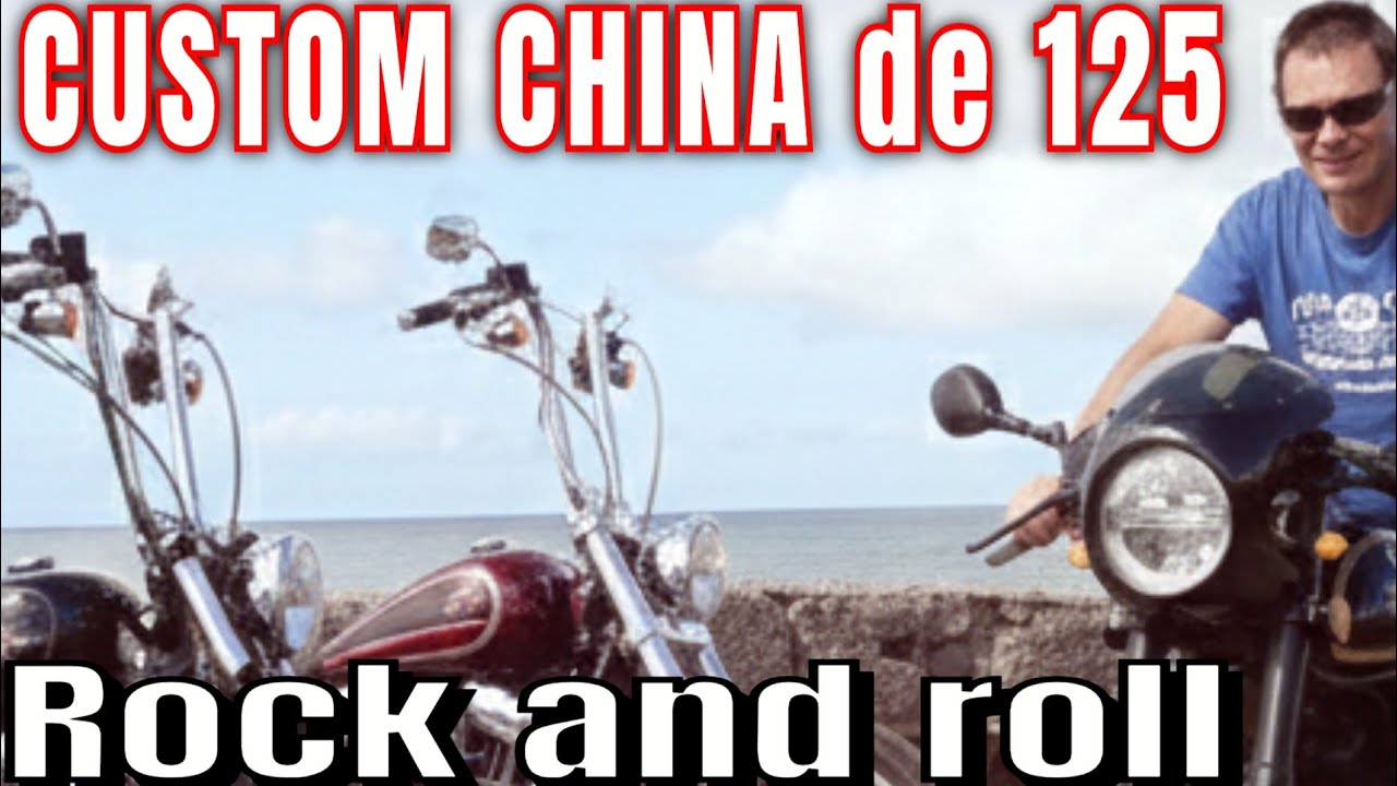 LA MEJOR MOTO CUSTOM de CHINA en 125 cc. del 2026