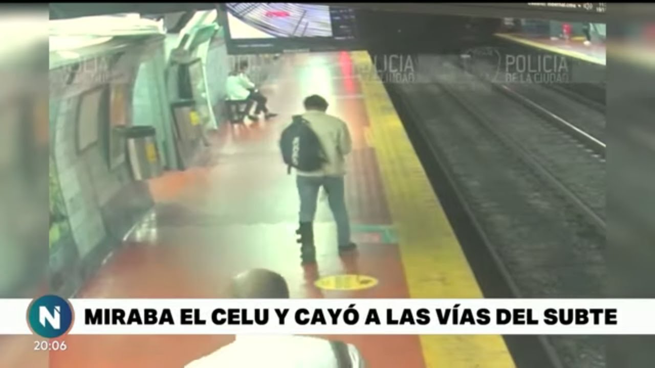 DISTRAÍDOS por el USO DEL CELULAR - Telefe Noticias