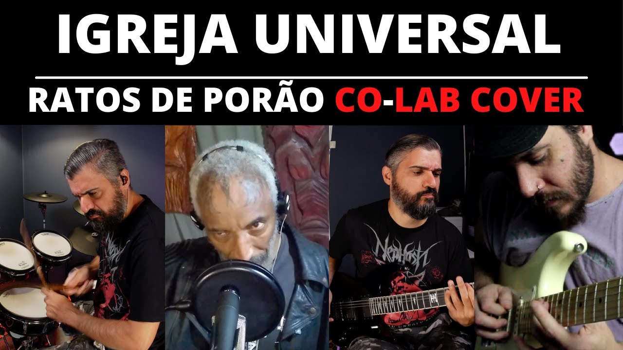 IGREJA UNIVERSAL - RATOS DE PORÃO - CO-LAB COVER: Fumanchu, Sasha Garcia and Mauricio Weimar