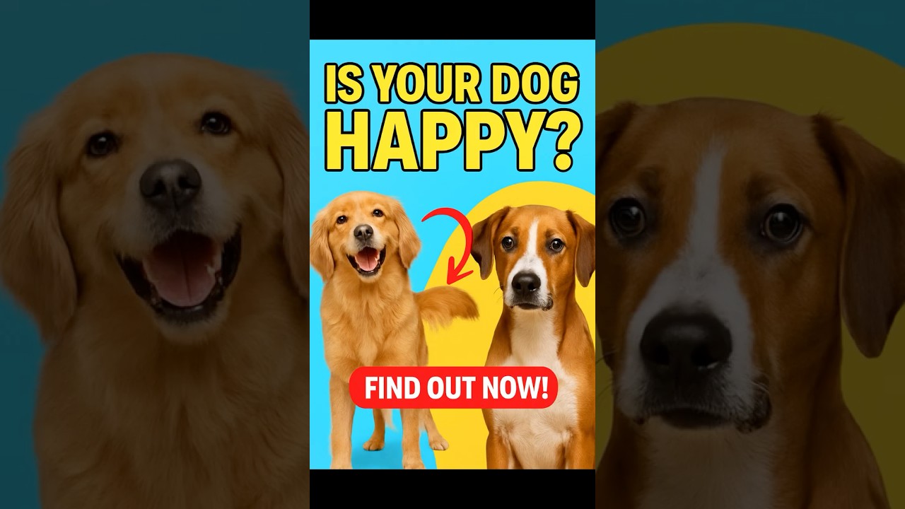 How to Know If Your Dog Is Happy | Signs Your Dog Loves You