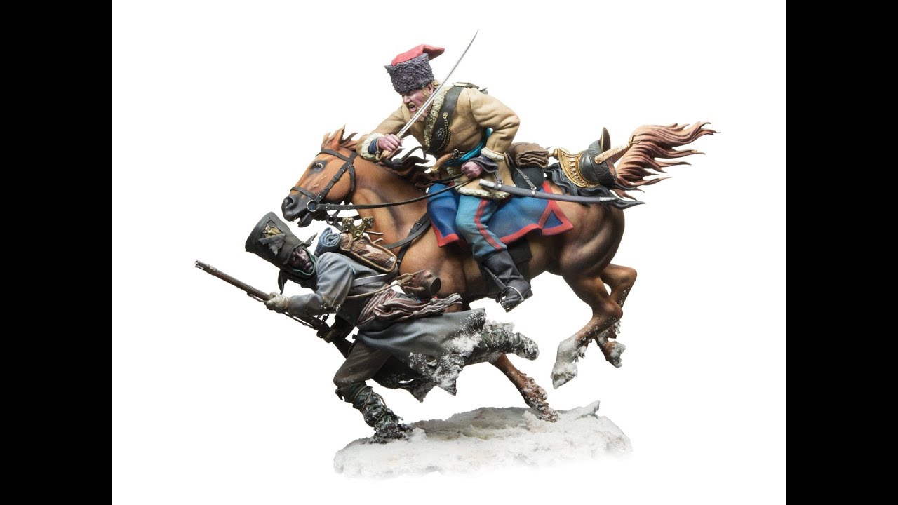 Andrea Miniatures Cossack Attack! 1812 54mm