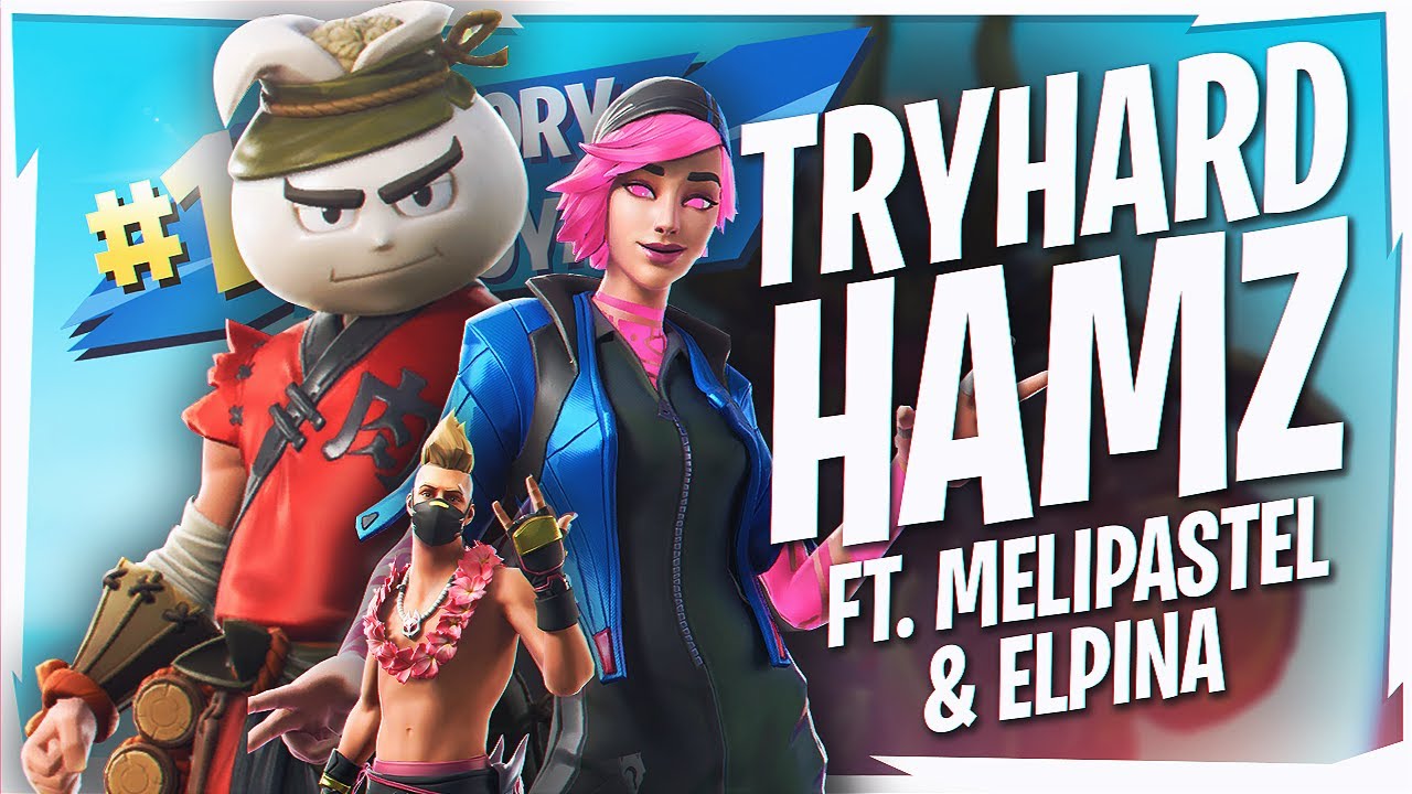 Going FULL TRYHARD! FUNNY CLUTCH GAME w/ MELIPASTEL & ELPINA